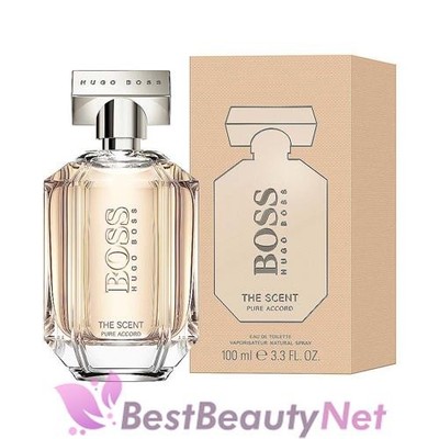The Scent Pure Accord by Hugo Boss for Women 3.4oz Eau De Toilette Spray