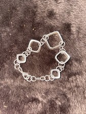 Tiffany & Co. Bracelet 7.5 Inch Sterling Silver 925 Genuine