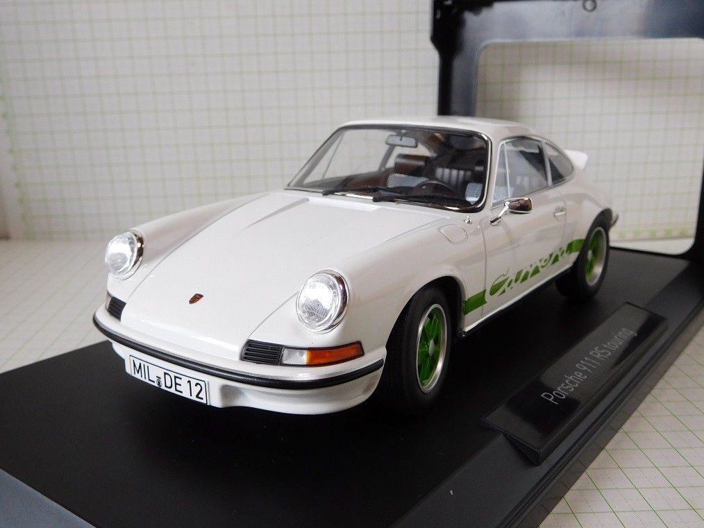 Noreb 1 18 Porsche 911 Carrera RS Touring 1973 White Green Noreb 1 18 Porsche 911 Carrera RS Touring 1973 White Green