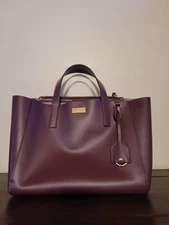 kate spade new york  purse Satchel Bag Deep Plum
