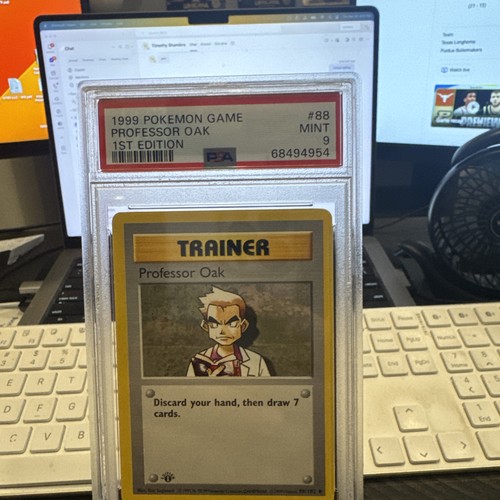 Professor Oak (1st Edition) graded PSA 9 for sale on eBay
