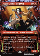 Casey Jones, Vigilante (0235) (Showcase) EN [TMT - 235] - NM TCG MTG