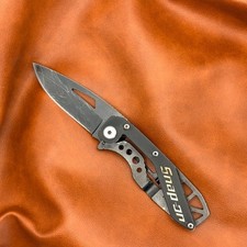 Snap-on Tools Pocket Knife 871008 Folding Frame Lock Key Ring Belt Clip