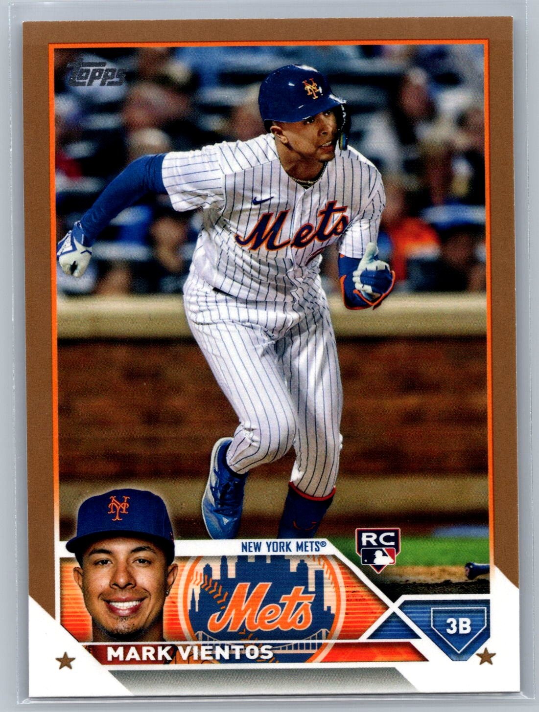 Mark Vientos 2023 Topps Rookie Gold /2023 #550