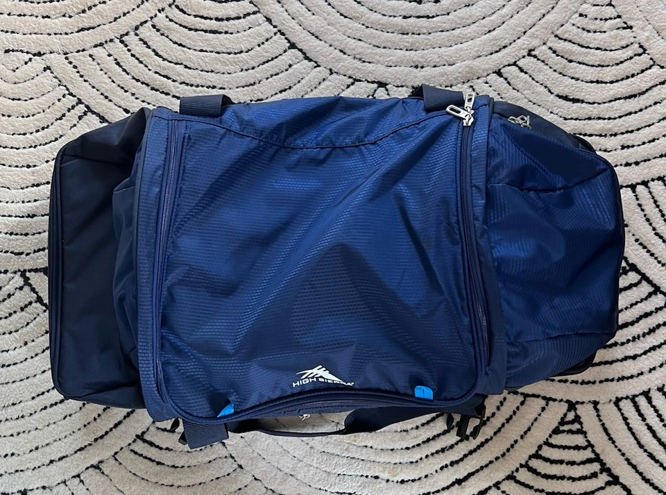 High Sierra 30” Wheeled Duffel – Blue. - Image 2 of 4