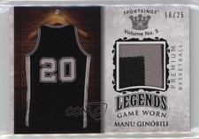 2024 Sportkings Volume 5 Silver 10/25 Manu Ginobili #LPM-75 HOF 0jr6