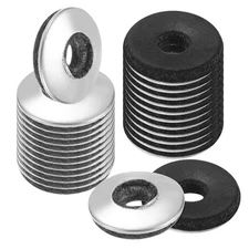 60-Pack Bonded Sealing Rubber Washers, #8 x 1/2" OD Neoprene Washer Gasket