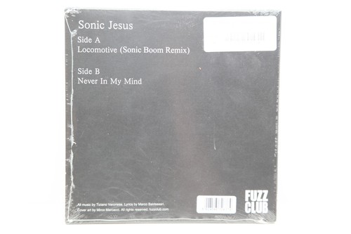 Disco Vinilo 45RPM - Sonic Jesus - Locomotora - Remixed By Sonic Boom - Imagen 2 de 2