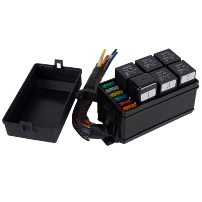 Waterdichte Zekering Relais Doos Kit 6 11 ATC ATO Waterdicht Blade 12 V Voor Auto Boot Jacht Motorruimte 688704310