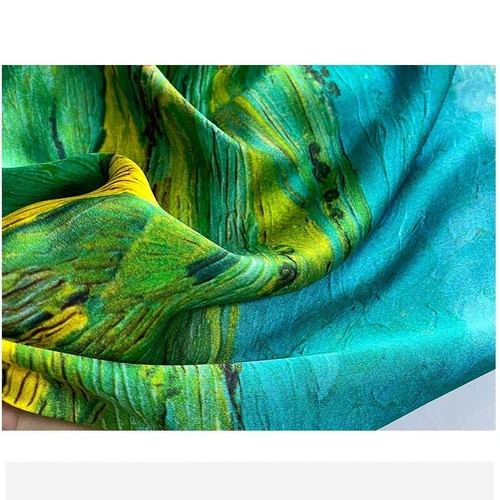 2025 100% Mulberry Silk 26 Square Scarf Women Neckerchief Wrap silk square scarf - Picture 75 of 92