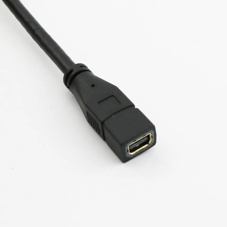 30cm Mini DisplayPort Female to Female Mini DP Video Extension Connector Cable - Image 4 of 4