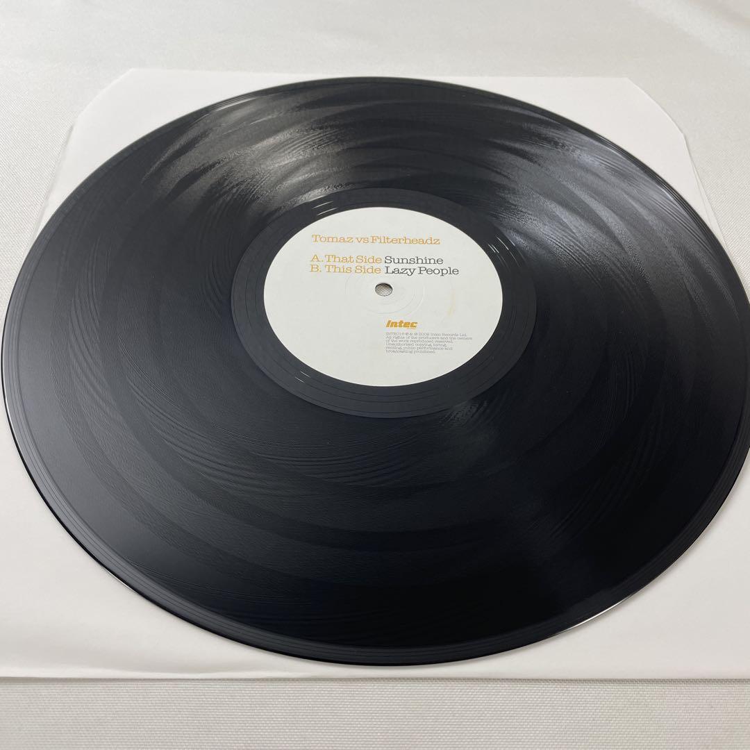 英12” Tomaz, Filterheadz Sunshine INTEC16 Intec Records /00250 Tomaz vs Filterheadz - Sunshine 12