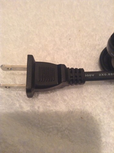 Vizio VBR334 3D BluRay DVD Replacement Power Cord Part Easy install plug in end - Picture 5 of 5