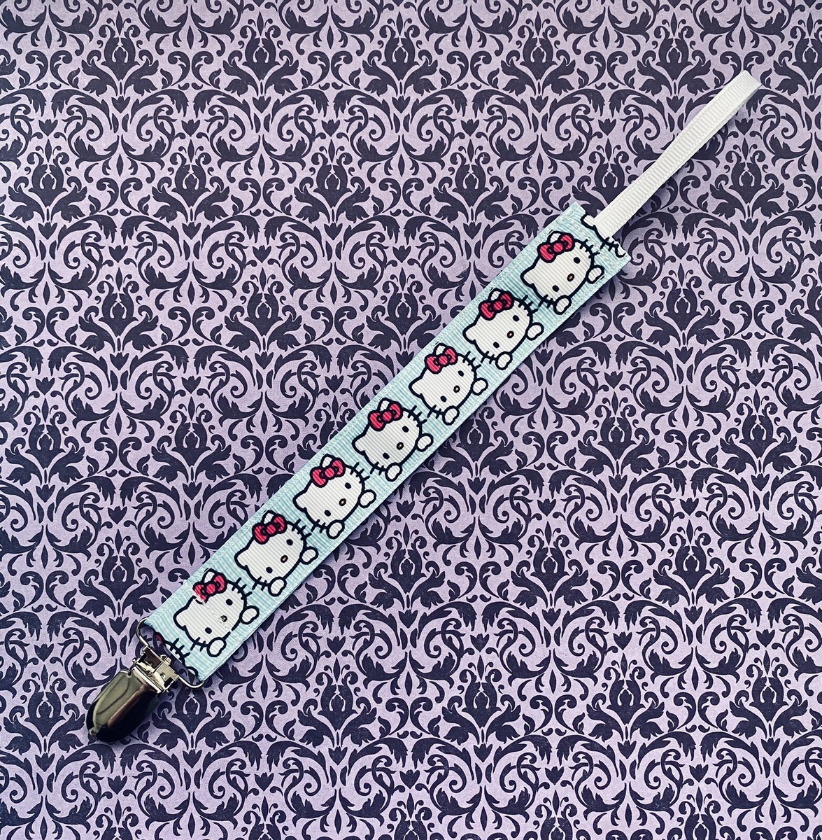Ms Kitty Kat Adorable Pacifier Clip Baby Girl Japan Kitten | eBay