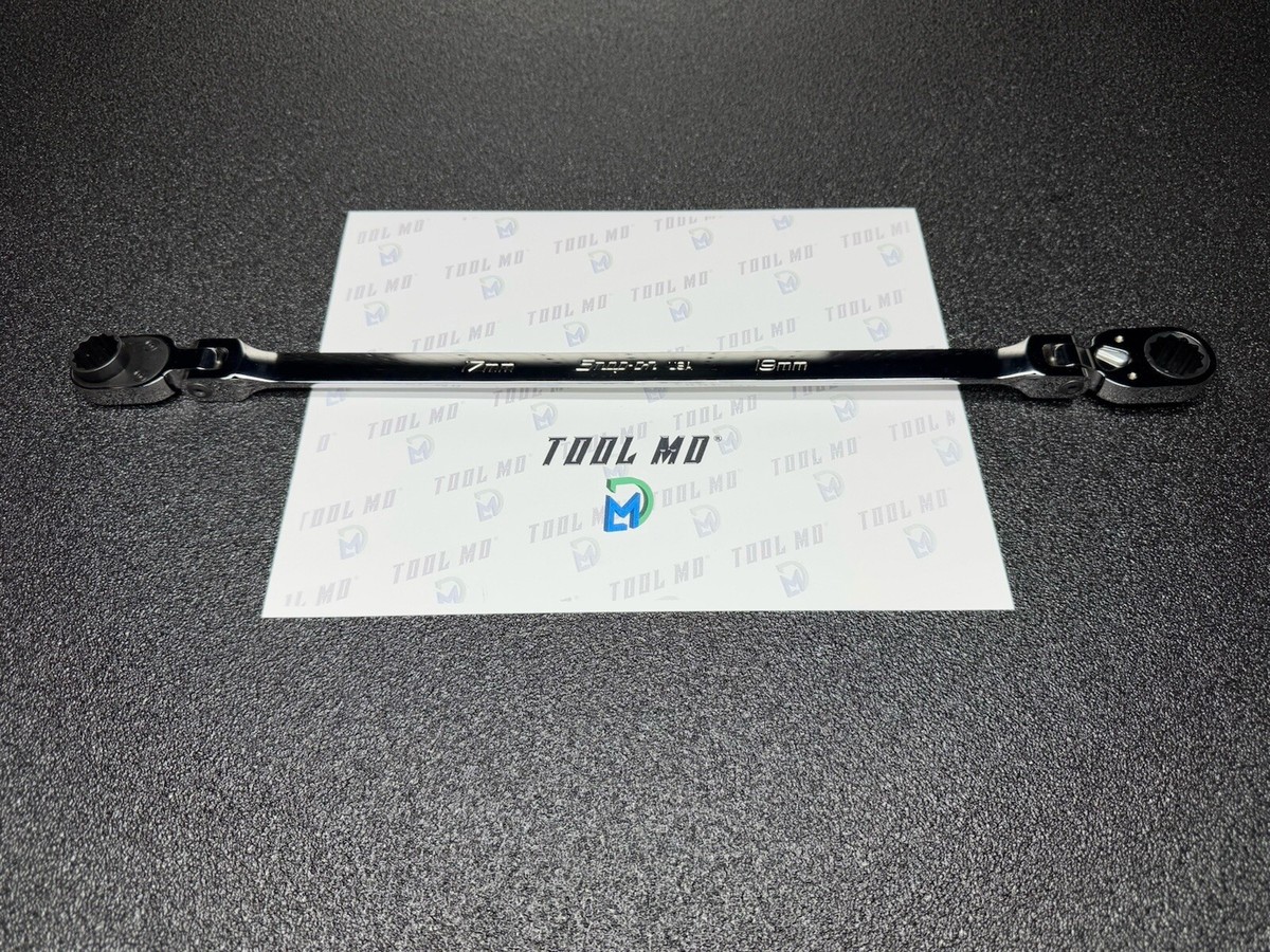 Snap-on Tools NEW 17mm - 19mm Metric Double Flex Ratcheting Box