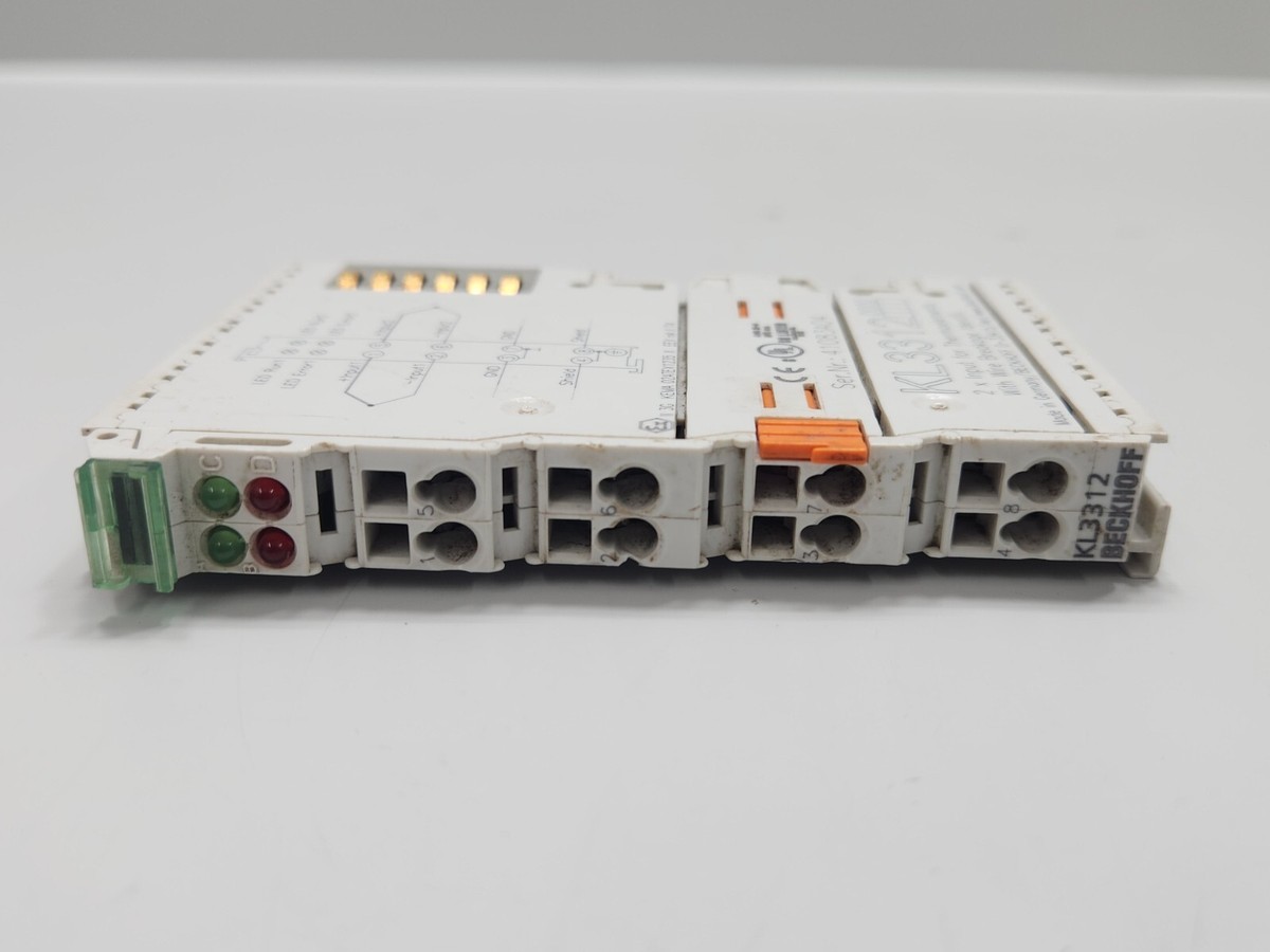 Module D'entrée Analogique Beckhoff KL3312 2 Canaux - Occasion - Origine Allemagne - Pour Automation