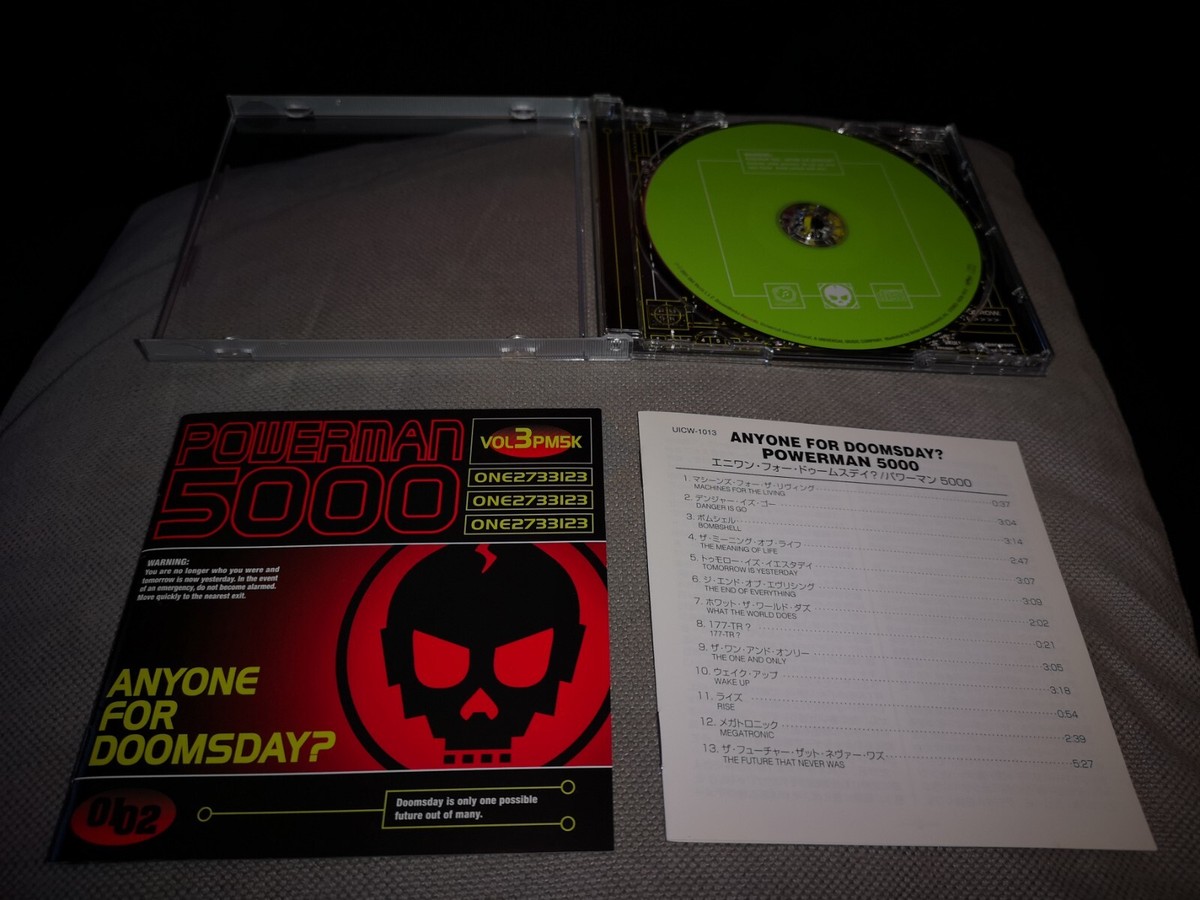 POWERMAN 5000 - Anyone For Doomsday? - Japan CD UICW-1013 | eBay POWERMAN 5000 - Anyone For Doomsday? - Japan CD UICW-1013 | eBay
