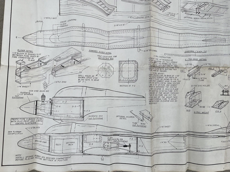 Looking For A Glider Plan Named Ever Bird By Hobby Shack - Image 3 of 3