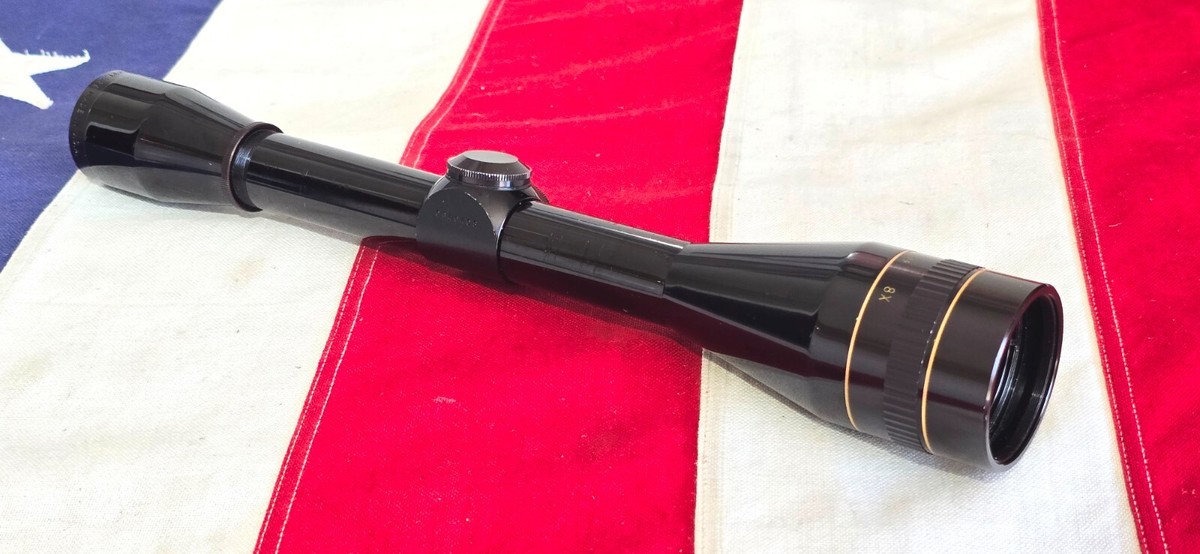 Leupold M8 8x 40mm Rifle Scope 1976 CPC Reticle Rare Gloss Black