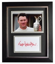 Todd Hamilton Signed 10x8 Framed Autograph Photo Display Golf AFTAL COA