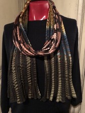 New scarf Measuring 18/72 Earthy Colors Rayon