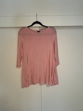 Agnes And Dora 3/4 Sleeve Pink Tunic Size M