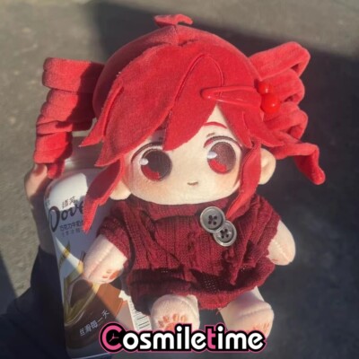 Vocaloid Hatsune Kasane Teto Plush 20cm Doll Stuffed Dress Up Toy