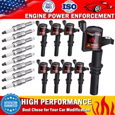 2004 2005 2006 2007 2008 IGNITION COILS + Spark Plugs FOR FORD F-150 5.4L TRITON