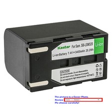 Kastar Replacement Battery for Samsung SB-LSM320 Samsung SC-D357 Camcorder