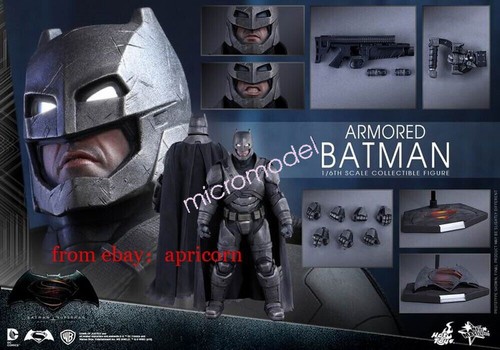 Hottoys MMS349 Armored Batman 1/6 Collectible Figure Model Ordinary Ver. Gift! - Picture 2 of 17