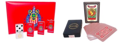 Chivas Professional Domino + Red 100% Plastic Faisan Deck