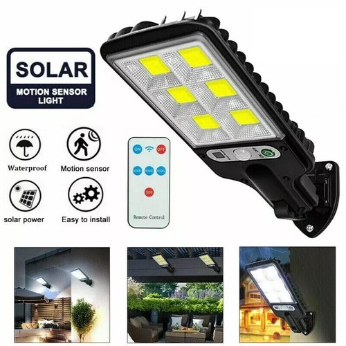 9000W LED Solar Flood Light Motion Sensor Security Wall Yard Street Outdoor Lamp - Picture 15 of 15