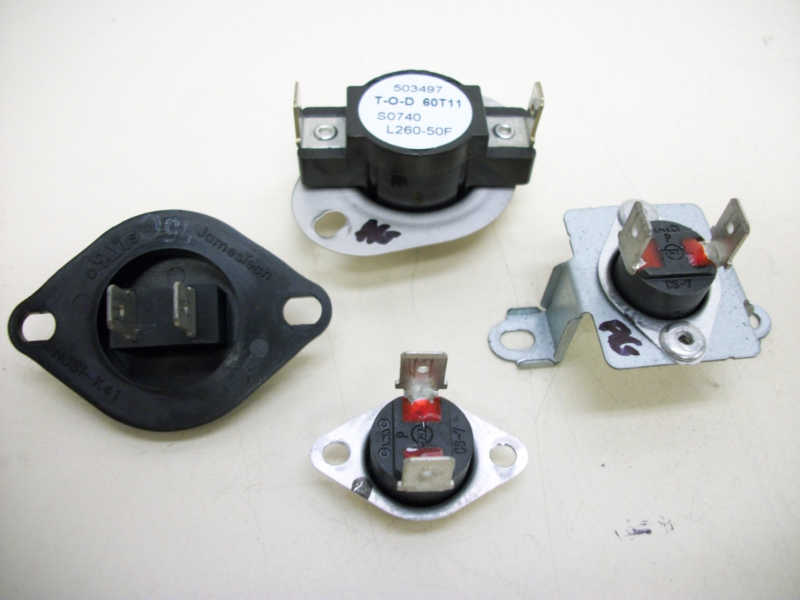 OEM Maytag Dryer Thermostat Kit 35001092 35001193 35001191 35001087 eBay