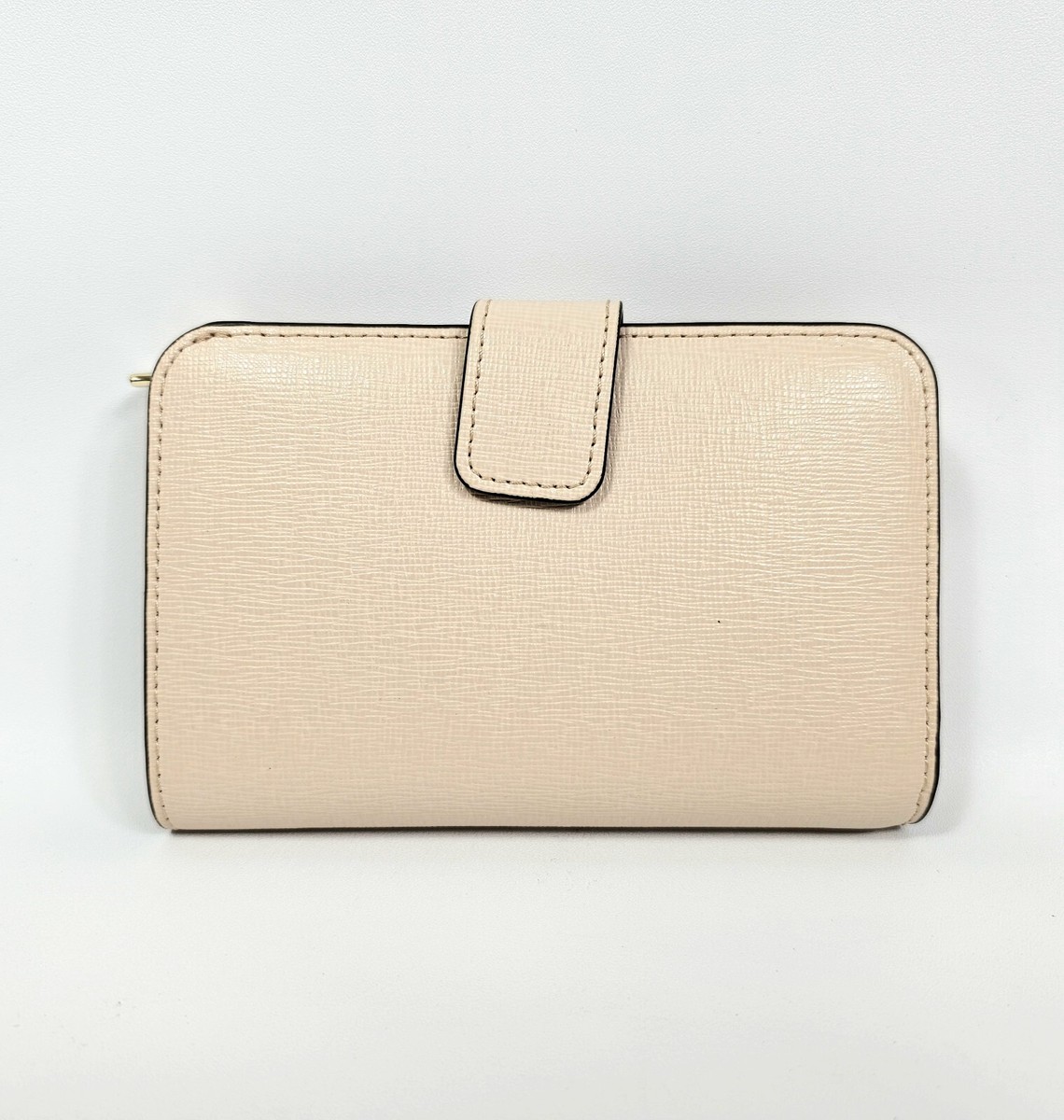 SALE!【FURLA】BABYLON♪コンパクト財布♪カードケース♪可愛い Authentic Furla Women's Beige Babylon S Compact Saffiano