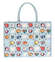 Furla Opportunity Tote Bag Schultertasche Shopper Toni Turchese Hellblau Neu