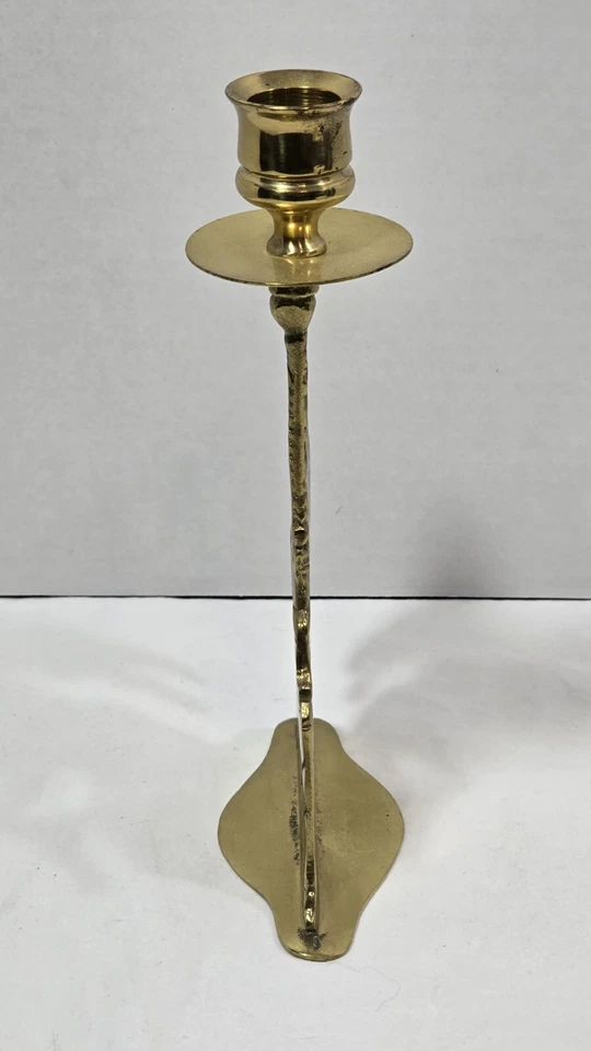 Candelabro DE COLECCIÓN Doble Cara LATÓN MACIZO Ángel de Navidad Foto 2 de 4