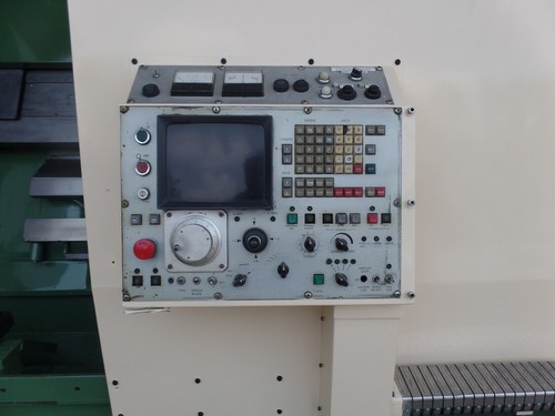 1980 Mori Seiki SL-7 Fanuc 6-TB 10-1.8KRPM CNC Drehmaschine 32" 3 Backen Hydraulikfutter - Bild 5 von 8