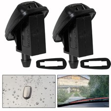 2X For Focus Mondeo C-max Fiesta Front Windscreen Washer Nozzle Jet Liquid Hood