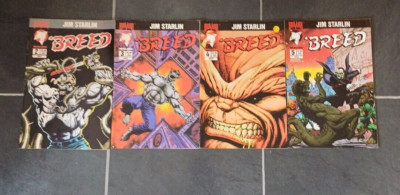Malibu Comics RASSE #2.3.4.5.  Jim Starlin Konvolut 