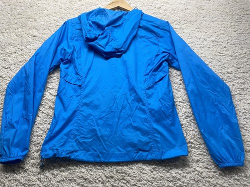 Eddie Bauer Jacke Damen Gr. S Himmelblau Full Zip Regen Kapuze Taschen - Bild 6 von 8