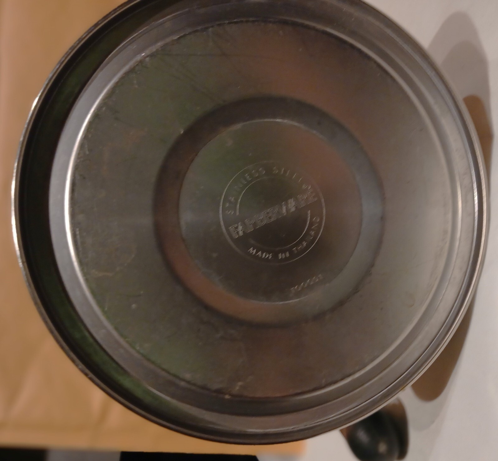 M84 FARBERWARE Stainless Steel Stove Top PERCOLATOR Coffee Pot Chipped Glass Top eBay