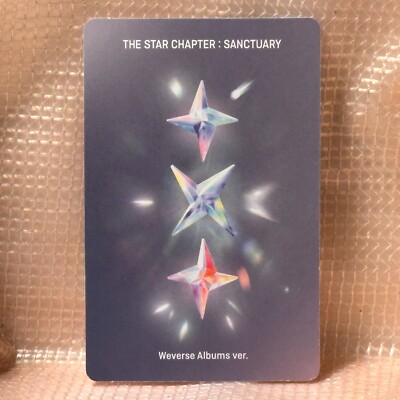 Beomgyu Official Photocard TXT The Star Chapter Sanctuary Weverse