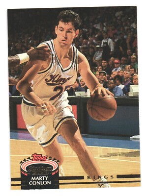 1992-93 Topps Stadium Club NBA Sacramento Kings Marty Conlon