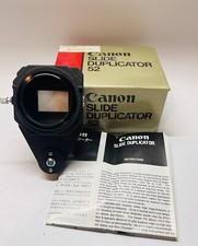 Canon Slide Duplicator 52 scatola aperta NOS