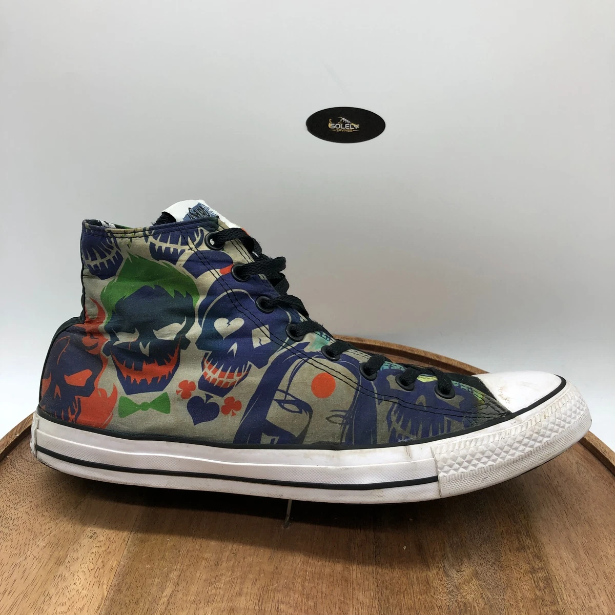 Converse Chuck Taylor 13 m chants hommes Suicide Squad super h ros rare DC Comic