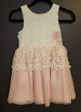 Catherine Malandrino Special Occasion White Dress Girls Size 7