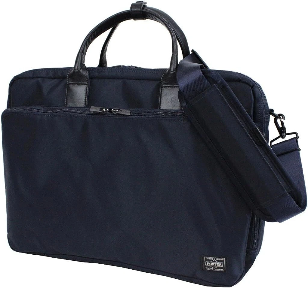 Yoshida PORTER TIME 3WAY BRIEFCASE Navy 655-06166 JAPAN