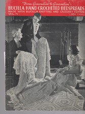 BUCILLA BEDSPREAD crochet patterns VINTAGE 1938 illustrated