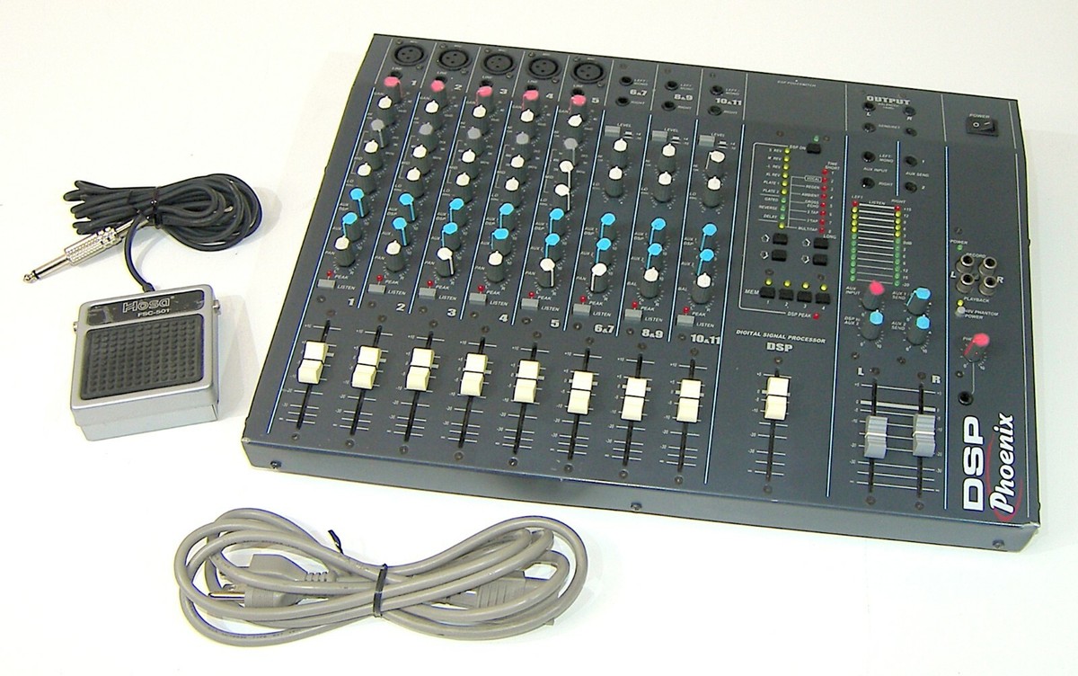 🔥【PRO SERVICED】RARE Phoenix DSP 11-Ch Pro Mixer w FX