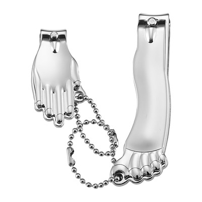 Nagelknipser für Männer. Nagelknipser in Fuß- und Handform. Ergonomischer Nag